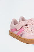 Pink Glitter Retro Sneakers (3)