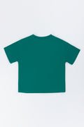 Green Textured Boston City T-Shirt (2)
