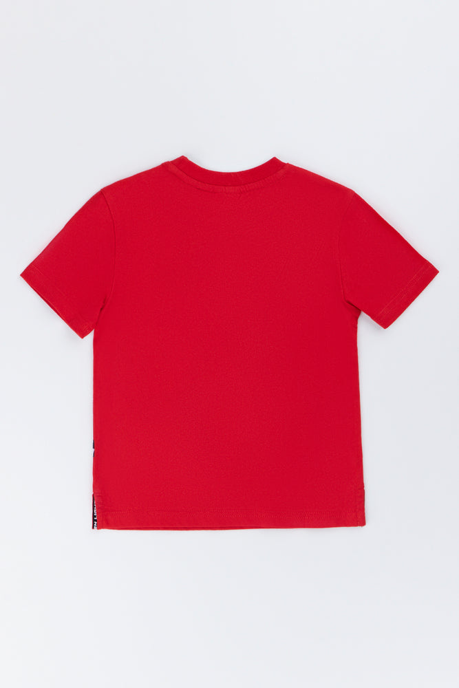 Lightning McQueen Red Graphic T-Shirt (2)