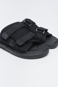 Black Utility Comfort Sandals (2)