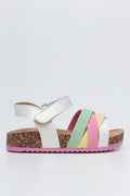 Rainbow Glitter Strappy Sandals (1)