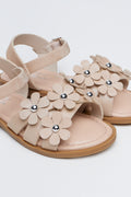 Stone Daisy Strap Sandals (2)