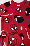 Spider-Man Red Print Pyjama Set (1)