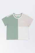 Colourblocked Safari Club T-Shirt