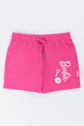 Barbie Graphic Fleece Shorts
