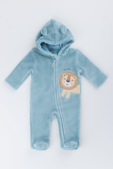 Blue Lion Coral Fleece Jumpsuit