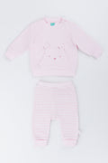 Pink Bear Fleece 2 Piece Set