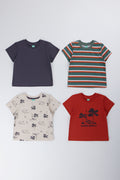 4 Pack Safari T-Shirt Set