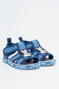 Minnie Foxing Denim Sandals