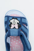 Minnie Foxing Denim Sandals (4)