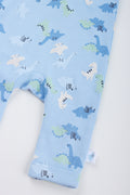 Blue Dinosaur 3 Piece Baby Set (3)