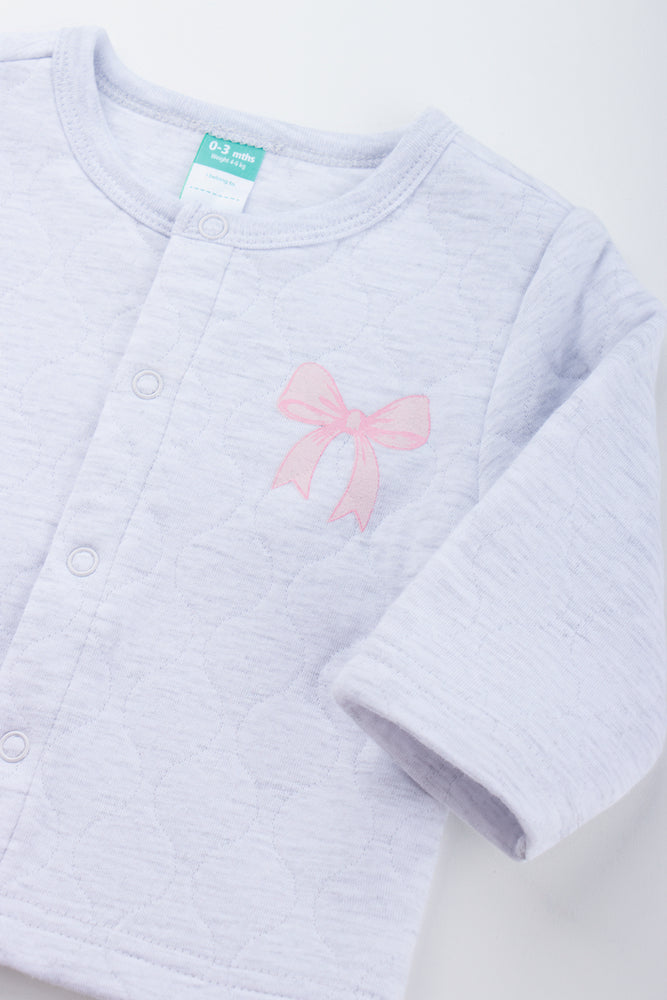 Pink Bow Print 3 Piece Set (2)