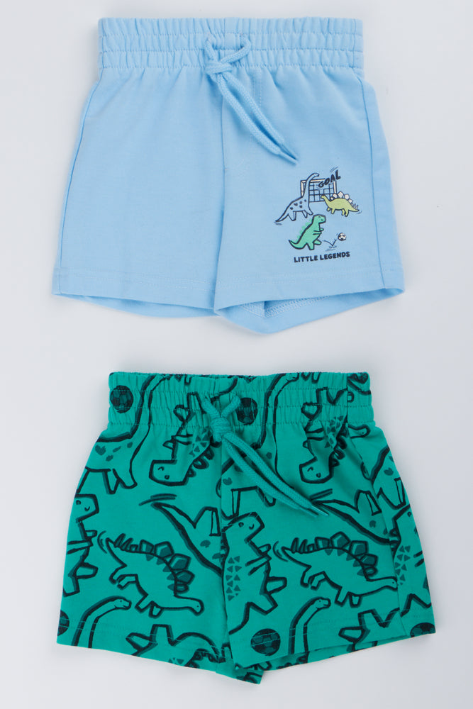 2 Pack Soccer Knit Shorts
