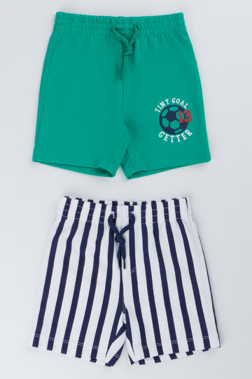 2 Pack Soccer Knit Shorts
