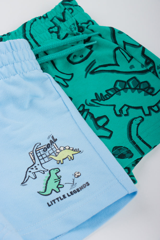 2 Pack Soccer Knit Shorts (1)