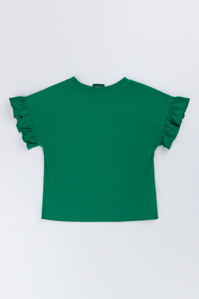 Green Sequinned Bokkie T-Shirt (3)