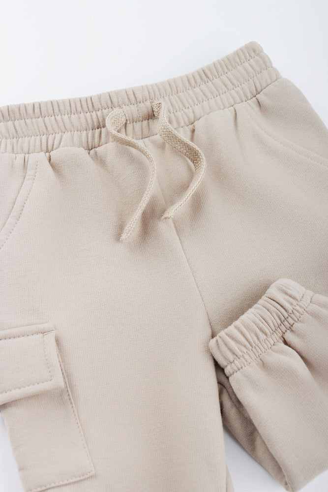 Stone Cargo Pocket Trackpants (1)