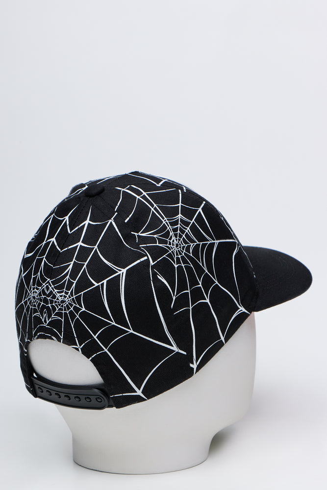 Spider-Man Flatbill Cap Black (3)
