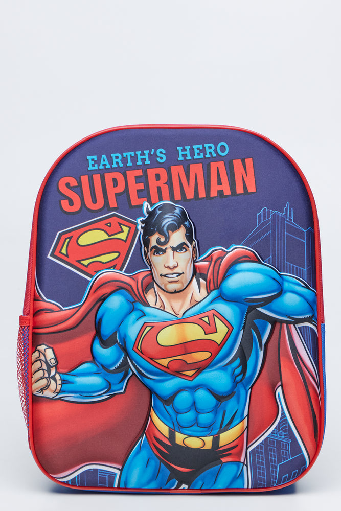 Superman Debossed Hero Backpack