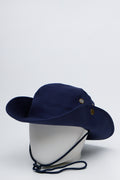 Navy Wide Brim Cricket Hat (3)
