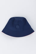 Navy Basic Cotton Bucket Hat