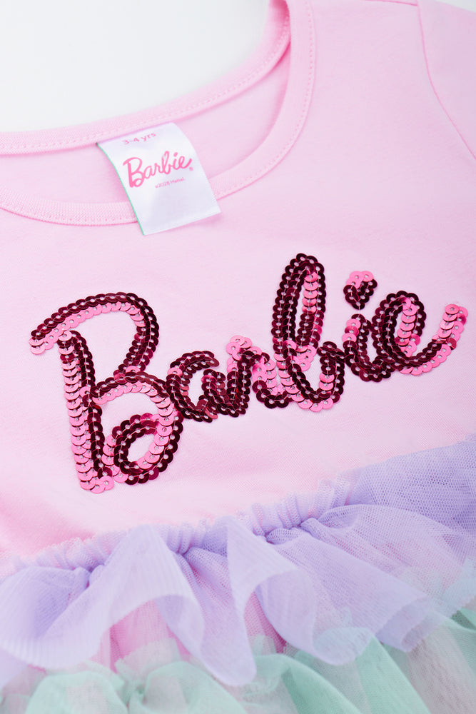 Pastel Tiered Tulle Dress (1)