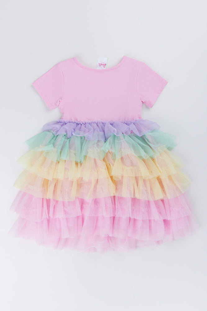 Pastel Tiered Tulle Dress (3)