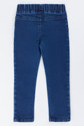 Sequin Butterfly Blue Jegging Pants (2)