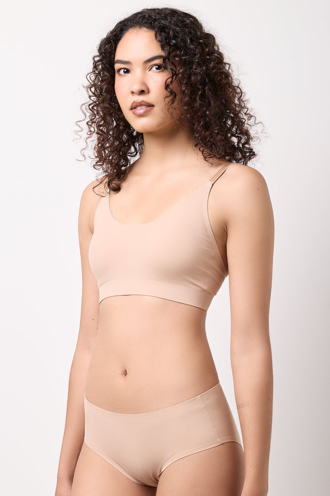 Taupe Bonded Bralette