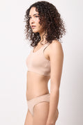 taupe Seamless Crop Top (1)