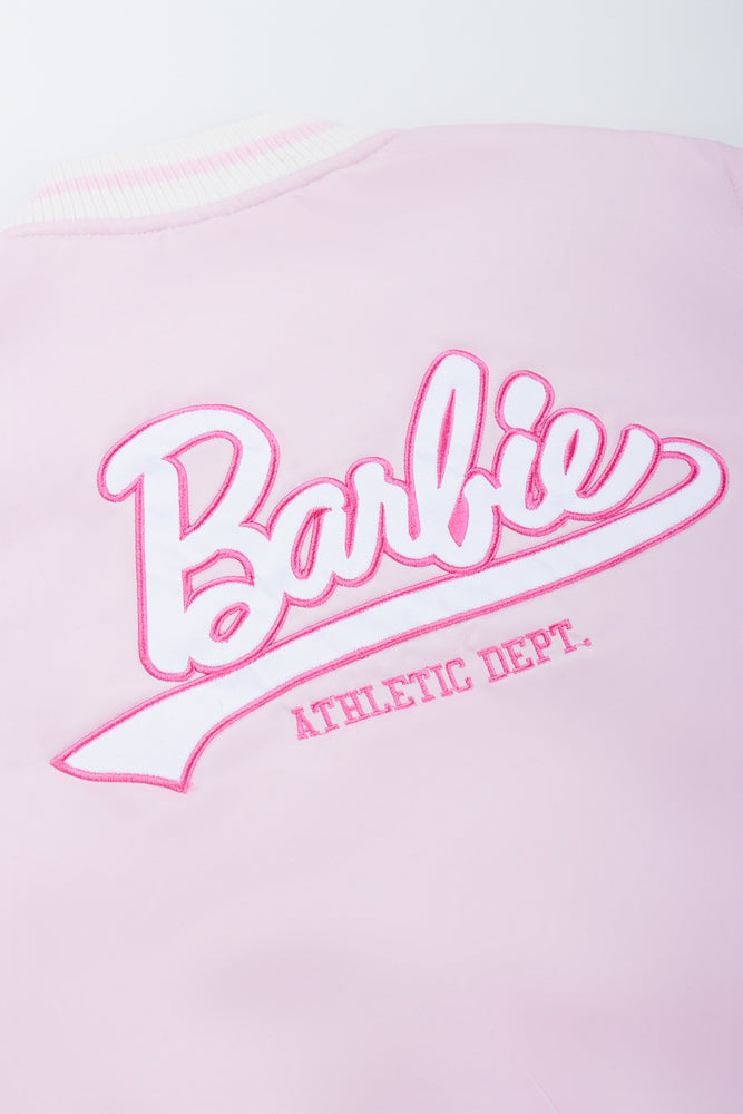 Pink Barbie Varsity Jacket (2)