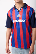 Blue Red Striped Soccer T-Shirt (3)