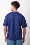 Blue Button Up Baseball Shirt (2)