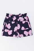 Butterfly Print Woven Shorts