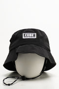 Black Adjustable Street Style Bucket Hat