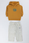 Brown Oversized Wild Club Tracksuit
