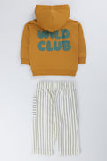 Brown Oversized Wild Club Tracksuit (2)