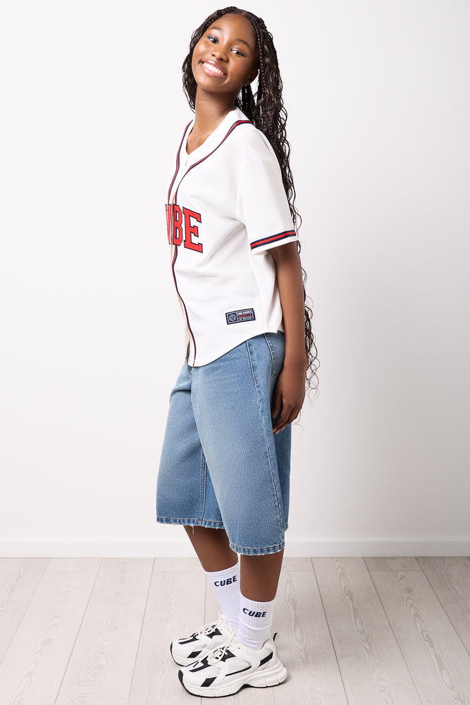 White Cube Graphic Baseball Shirt (1)