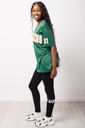 Green Fearless Graphic T-Shirt (1)