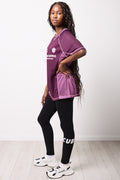 Burgundy Mesh Racing T-Shirt (1)