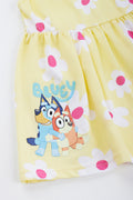 Yellow Bluey Floral Baby Dress (2)