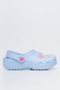 Light Blue Daisy Moulded Clogs (1)