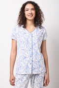 Floral Button Through Capri Set