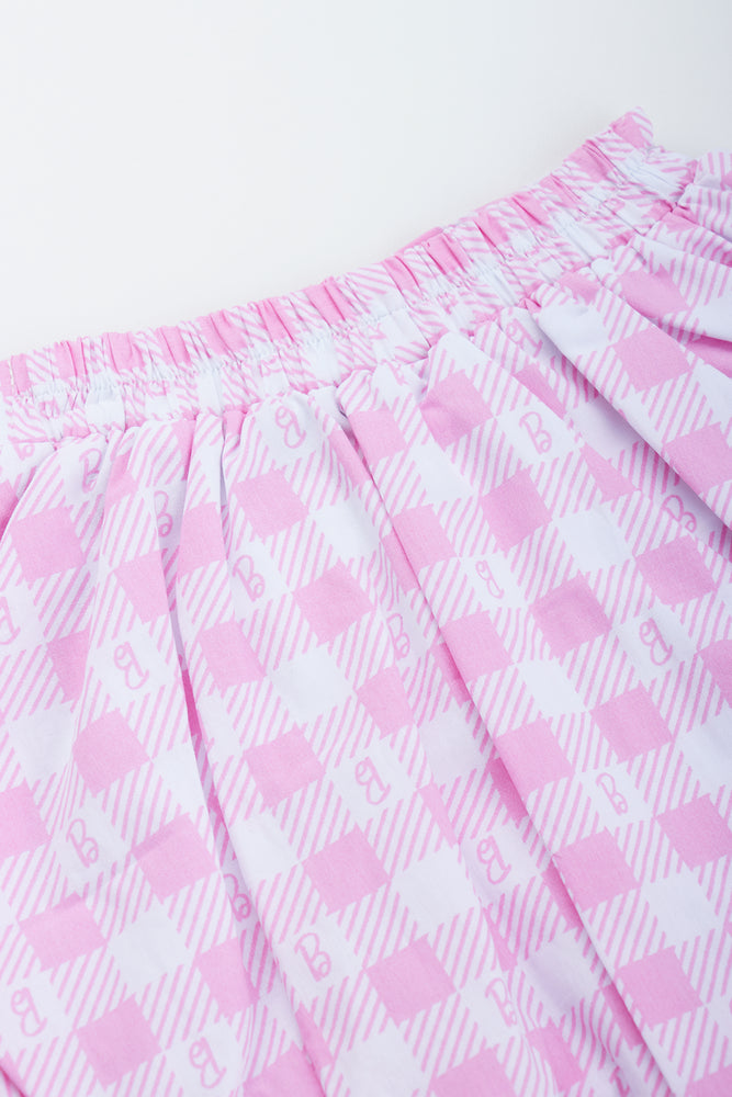 Pink Gingham Barbie Two Piece Set (2)
