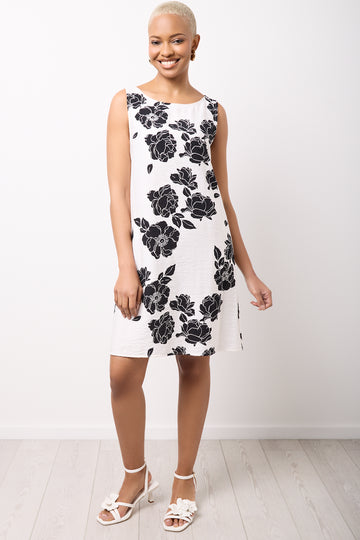 Floral Print A-Line Dress