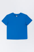 Basic Blue Short Sleeve T-Shirt