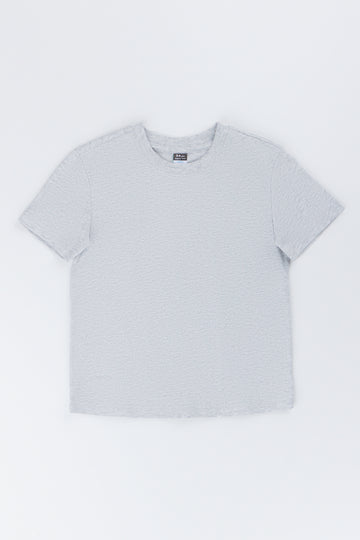 Grey Melange Basic T-Shirt