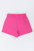 Pink Heart Pocket Knit Shorts (2)