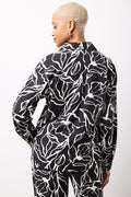 Black Floral Long Sleeve Shirt (2)