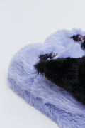 Lilac Kuromi Plush Novelty Slippers (3)